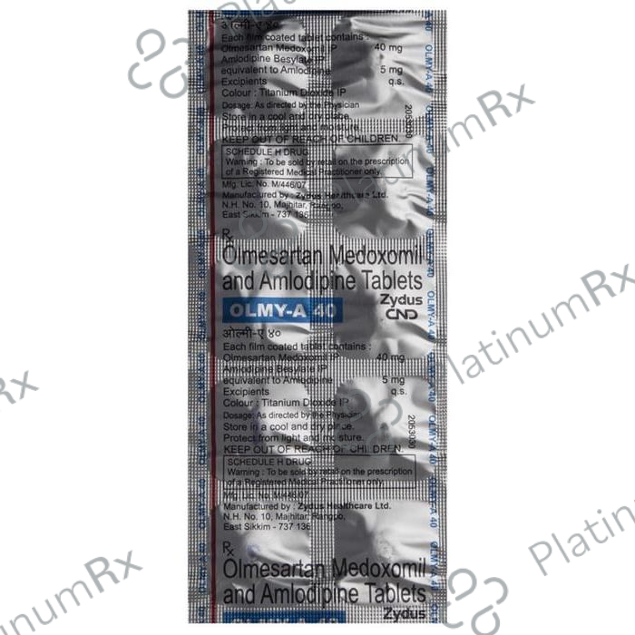 Olmy A 40 5/40mg Tablet 10s