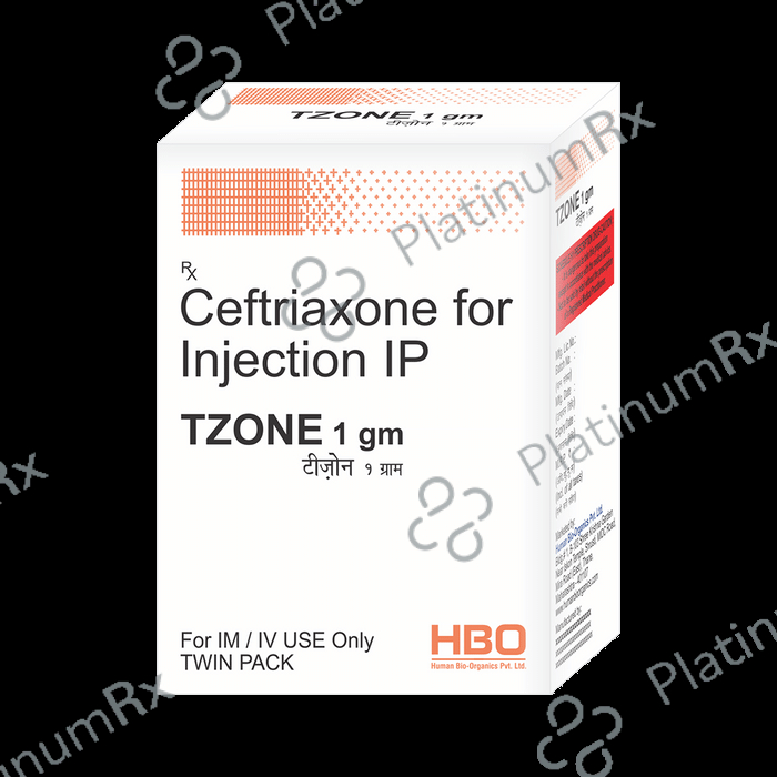 T Zone 1gm Injection