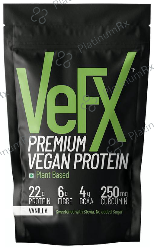 Vefx Premium Vegan Protein Vanilla 185 gm