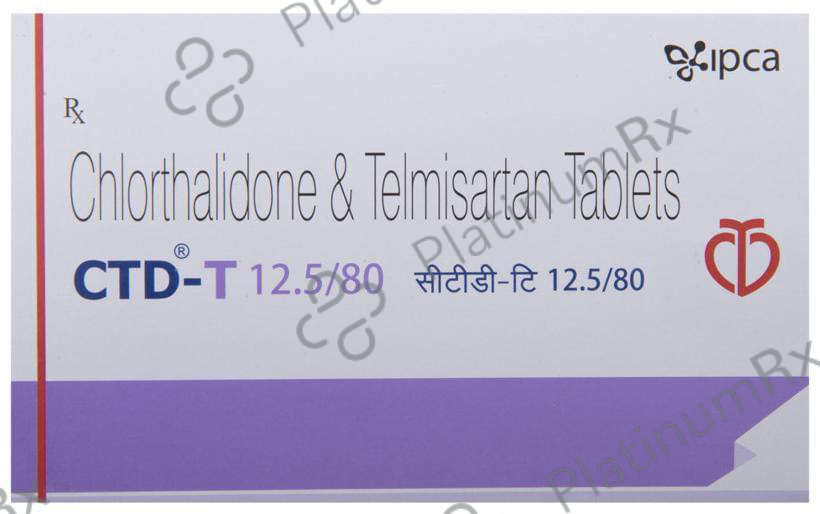 CTD T 12.5/80mg Tablet 10s