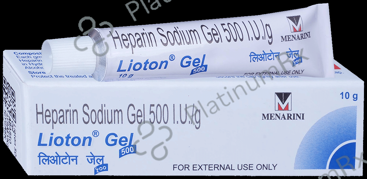 Lioton 500IU Gel 10gm