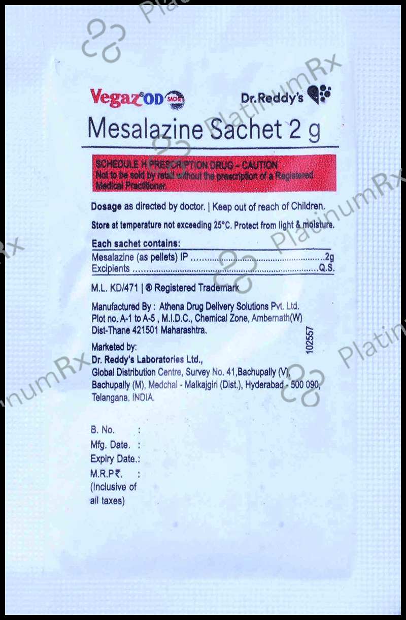 Vegaz OD 2gm Sachet