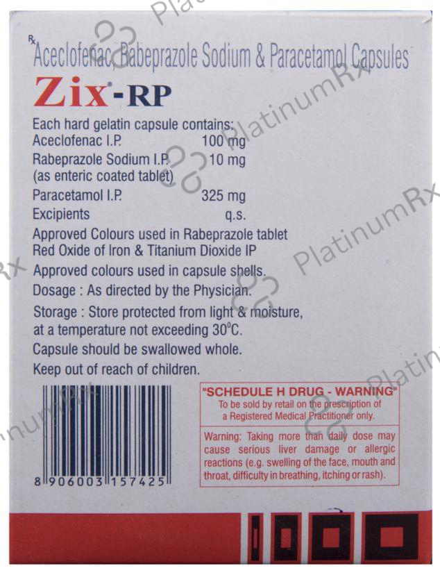 Zix RP Capsule 10s