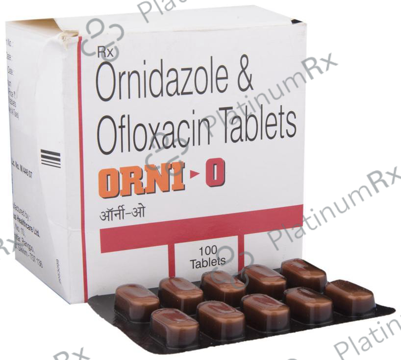 Orni O 200/500mg Tablet 10s