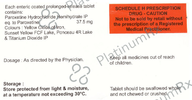 Parona CR 37.5 Tablet