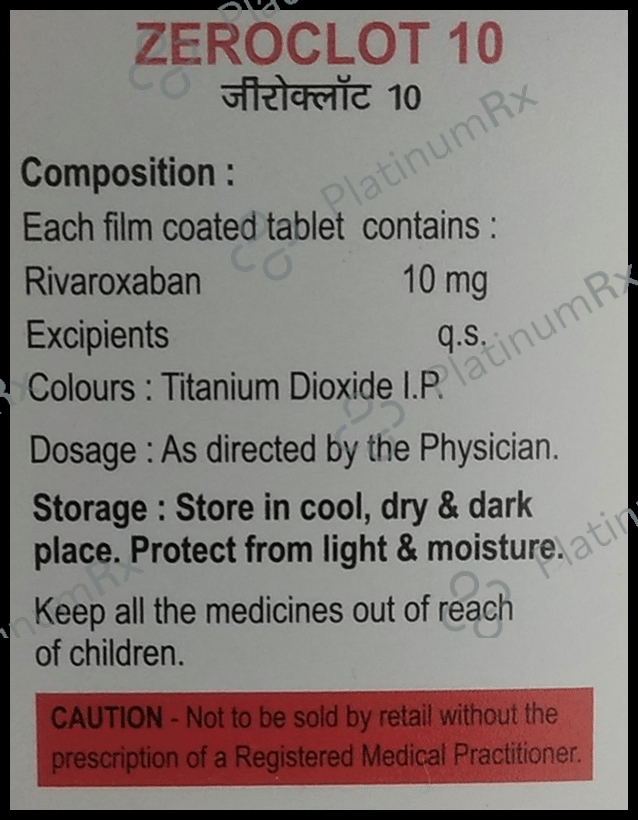 Zeroclot 10 Tablet