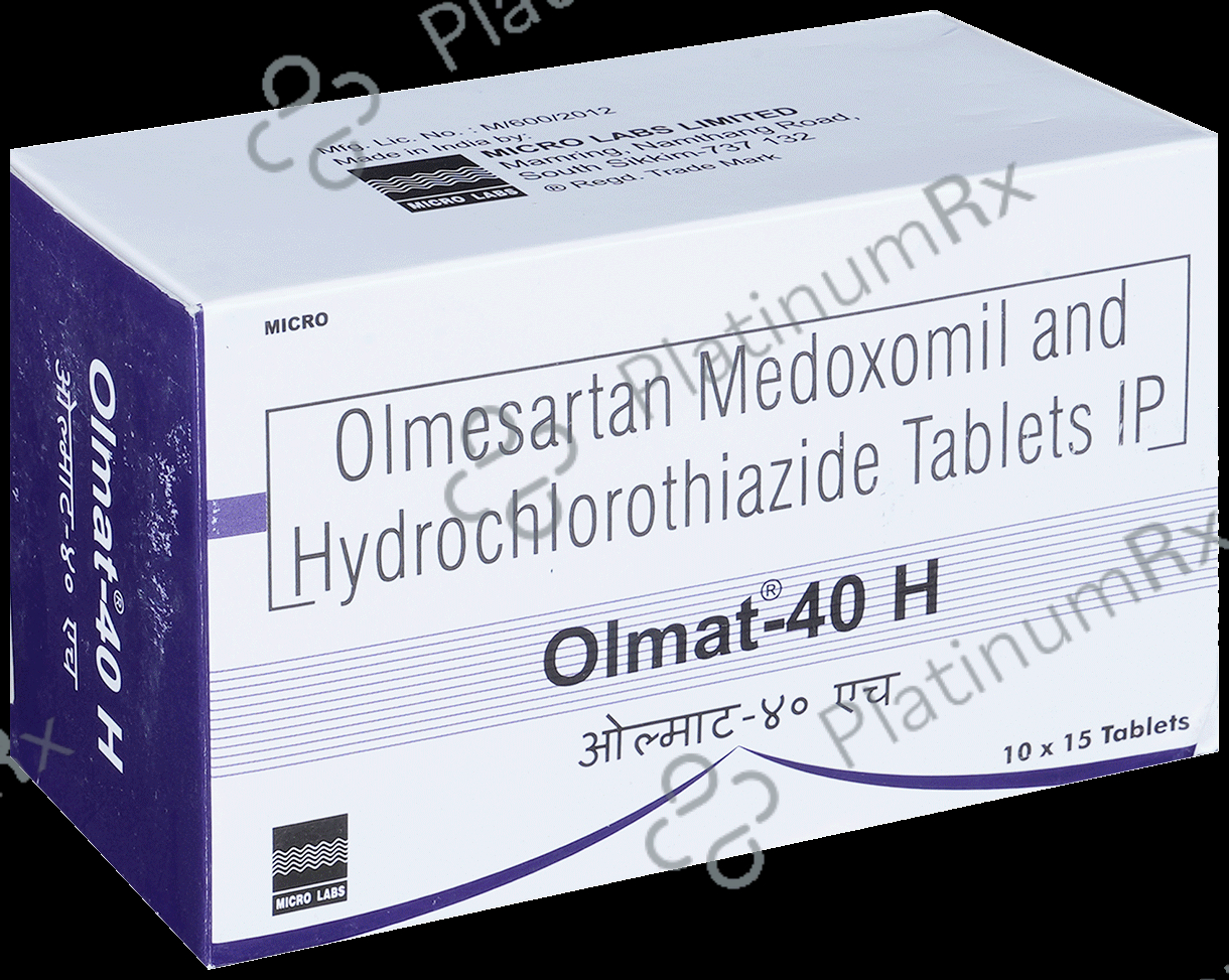 Olmat 40 H 12.5/40mg Tablet 15s