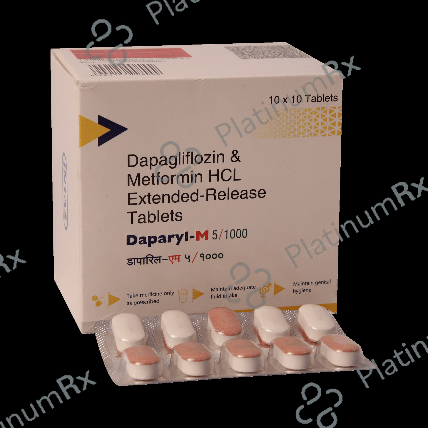 Daparyl M 5/1000mg Tablet 10s