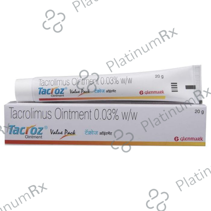 Tacroz 0.03% Ointment 10gm
