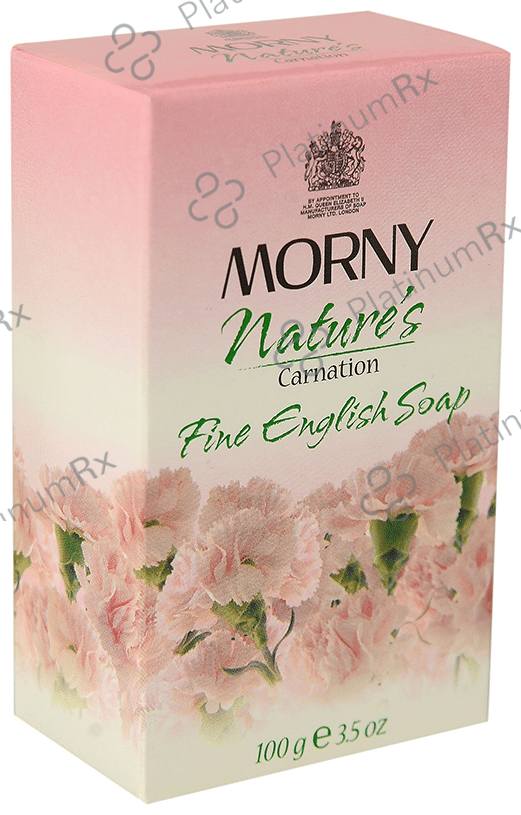 Morny Nature's Carnation Fine English Soap 100gm