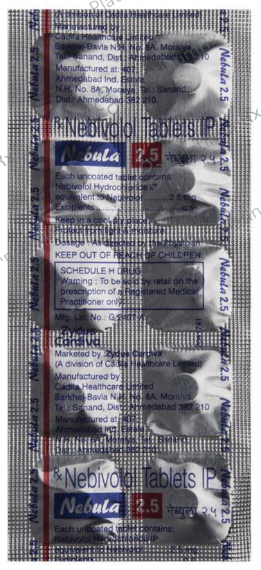 Nebula 2.5mg Tablet 10s