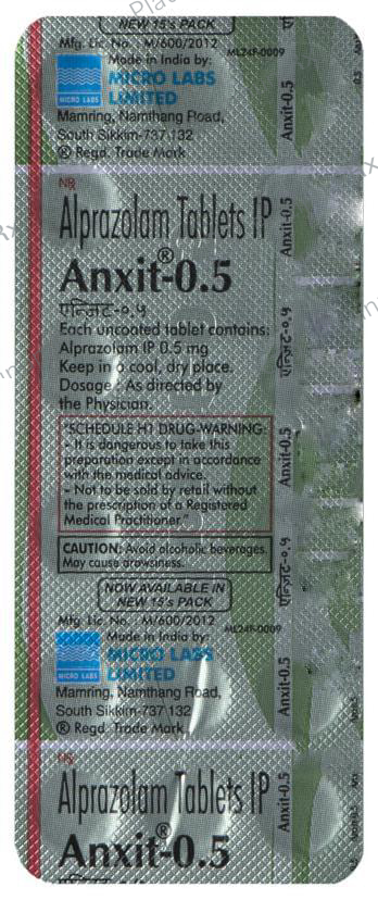 Anxit 0.5 Tablet