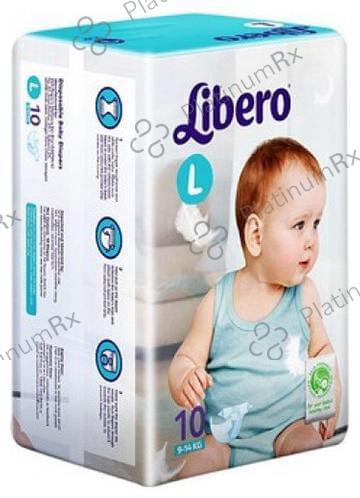 Libero Open Diaper Large 10 diapers