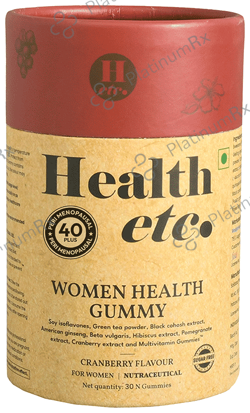 Health Etc Women Health Gummy Cranberry