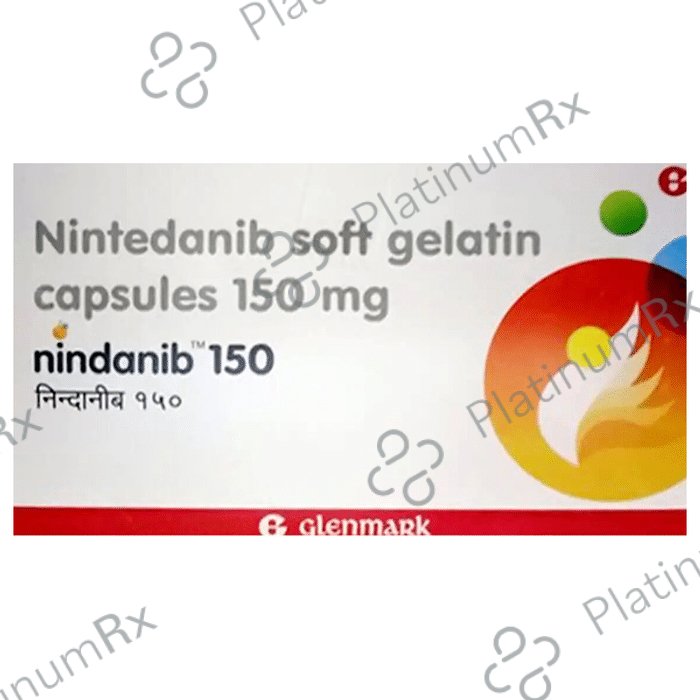 Nindanib 150mg Soft Gelatin Capsule 10s