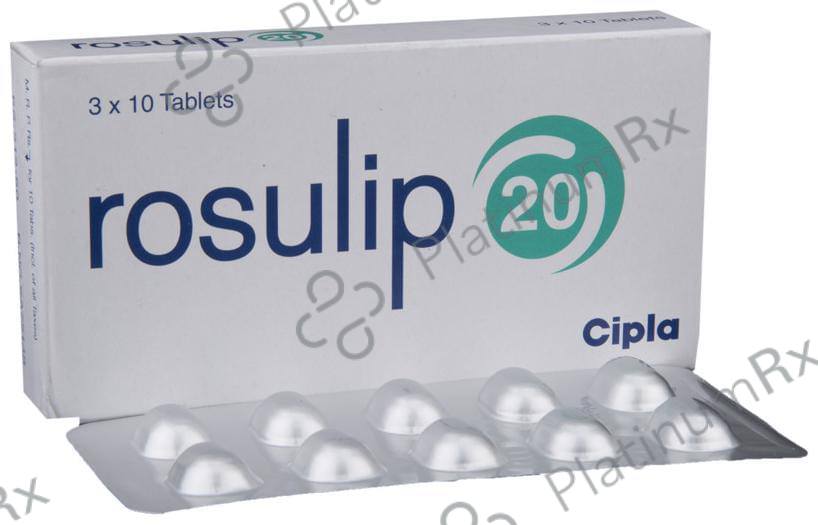 Rosulip 20mg Tablet 10s