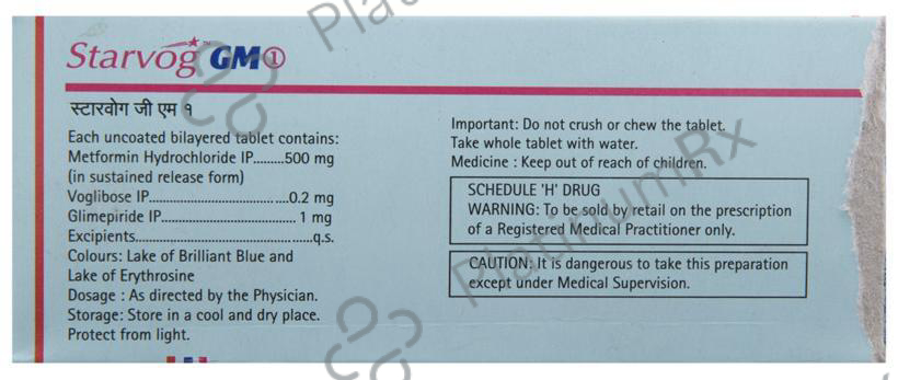 Starvog GM 1/500/0.2mg Tablet SR 10s