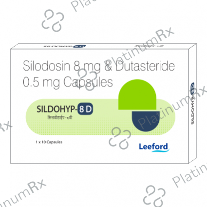 Sildohyp D 8/0.5mg Capsule 10s