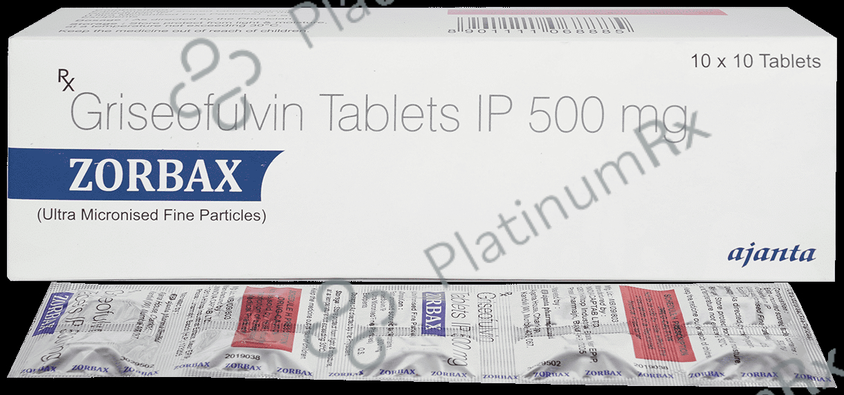 Zorbax 500mg Tablet 10s