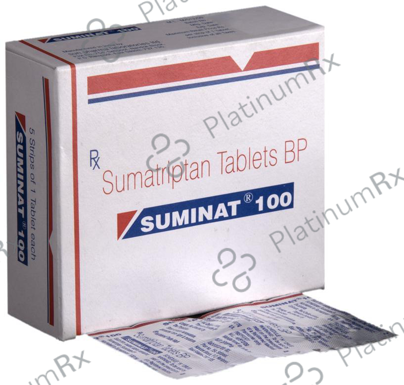 Suminat 100mg Tablet 1s
