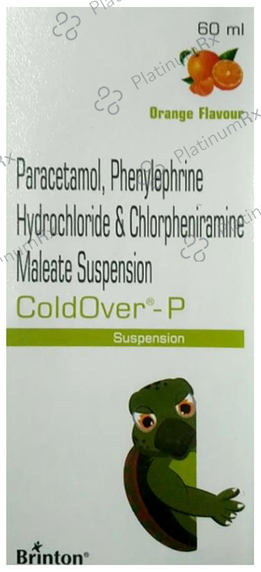 Coldover-P Oral Suspension Orange