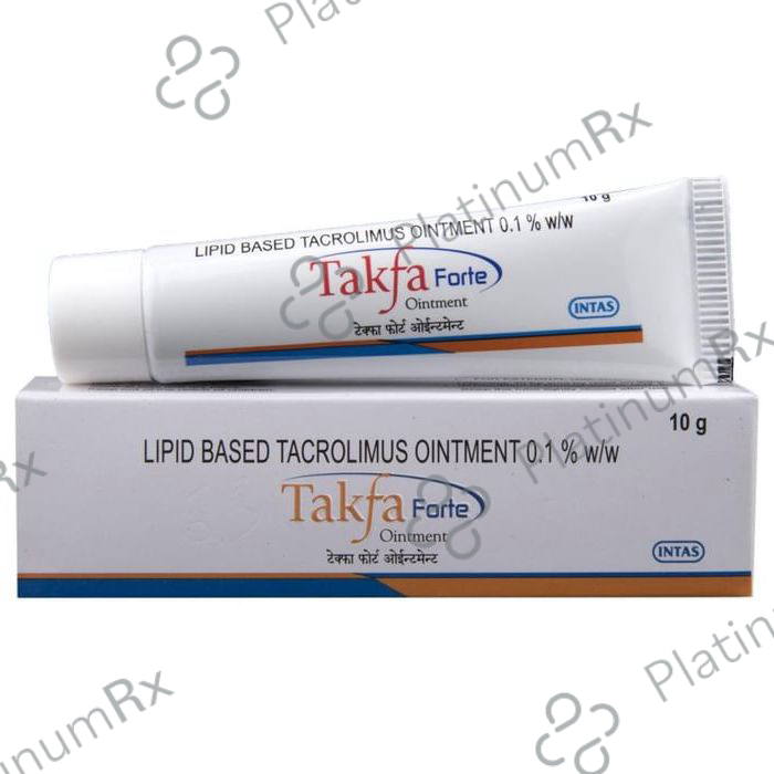 Takfa Forte 0.1% Ointment 10gm