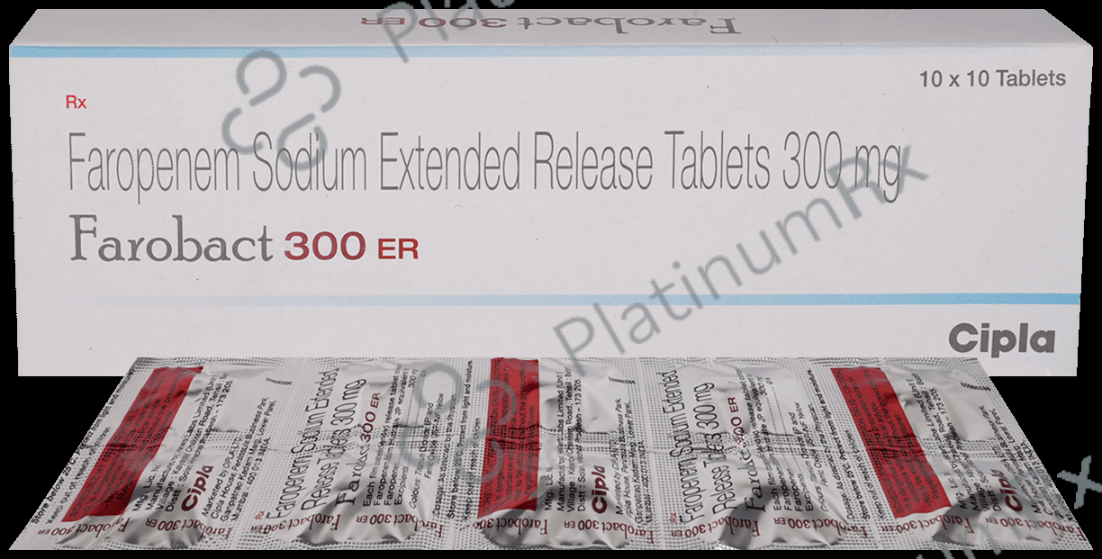 Farobact 300mg Tablet ER 10s