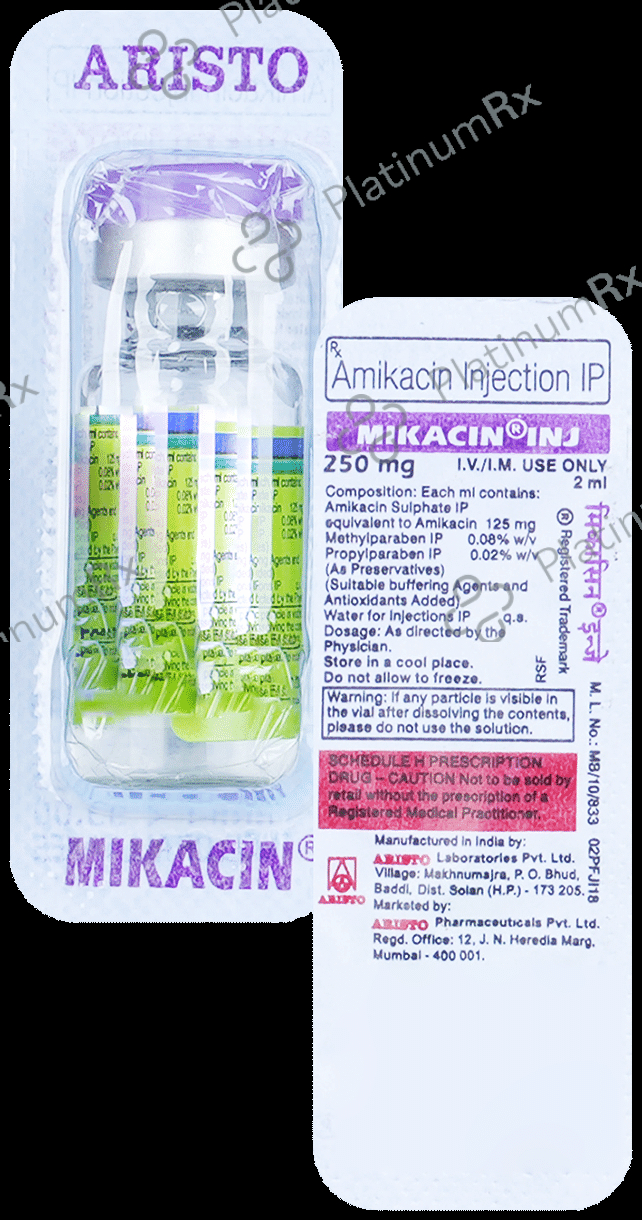 Mikacin 250mg Injection 2ml