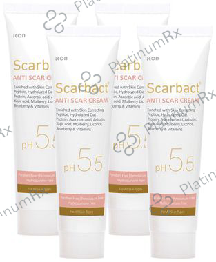 Scarbact PH 5.5 Anti Scar Cream (25gm Each) 4 Tube