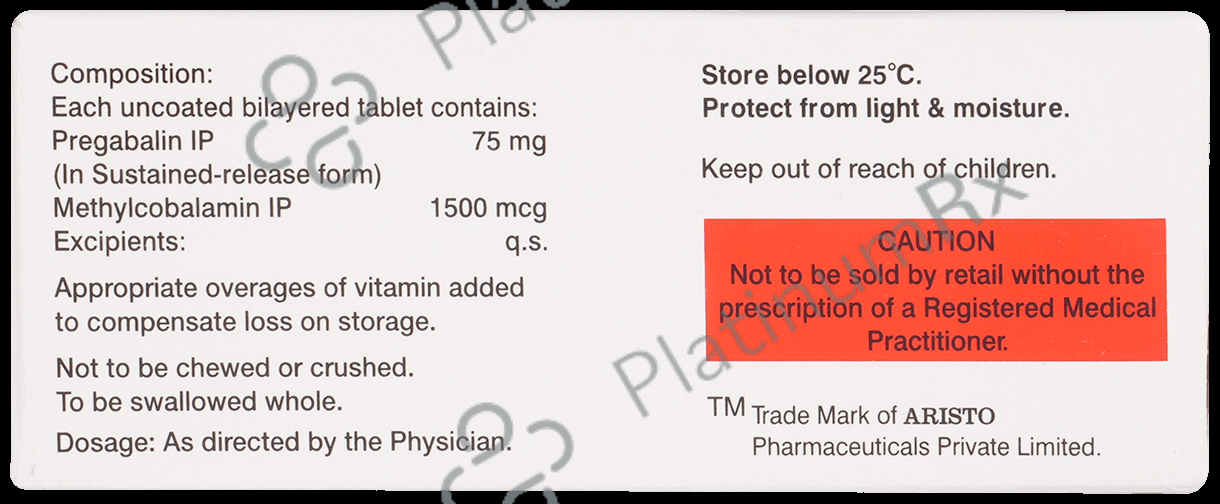 Gabasafe Plus SR 75 Tablet