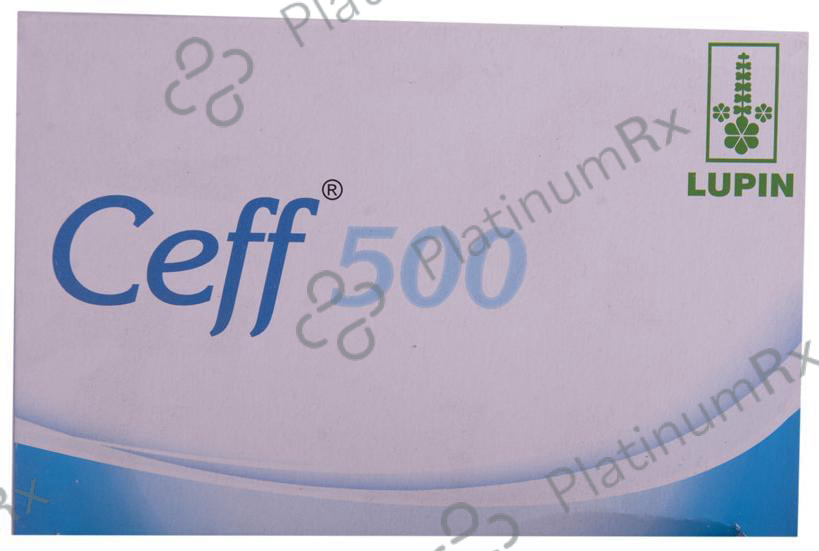 Ceff 500mg Capsule 10s