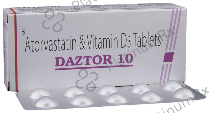 Daztor 10mg/1000IU Tablet 10s