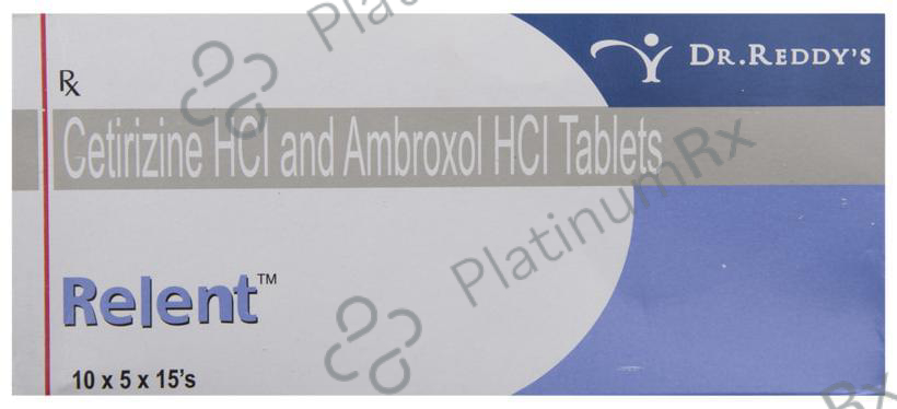 Relent 60/5mg Tablet 15s