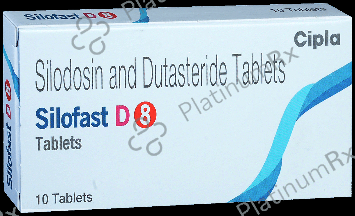 Silofast D 8/0.5mg Tablet 10s