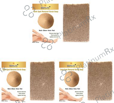 Indian Life Dark Spot Removal Scrub Soap (100gm Each)