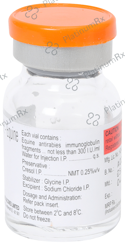 Equirab 1500IU Injection 5ml