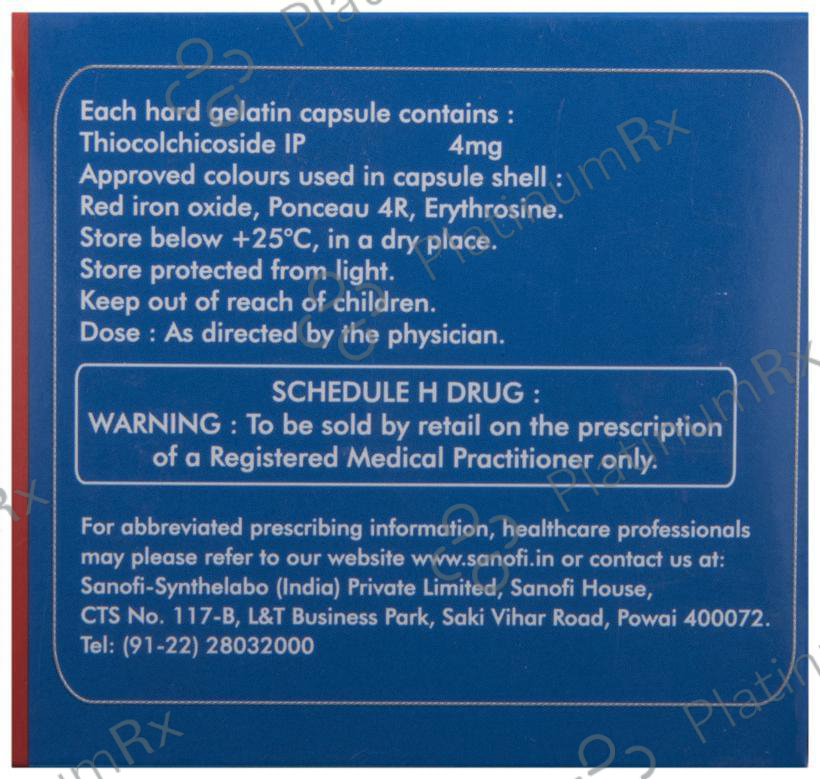 Myoril 4mg Capsule 10s