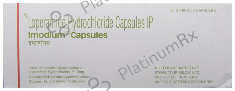 Imodium 2mg Capsule 4s