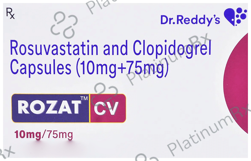 Rozat CV 75/10mg Capsule 10s