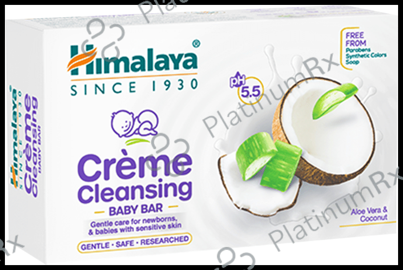 Himalaya Creme Cleansing Baby Bar 125 gm