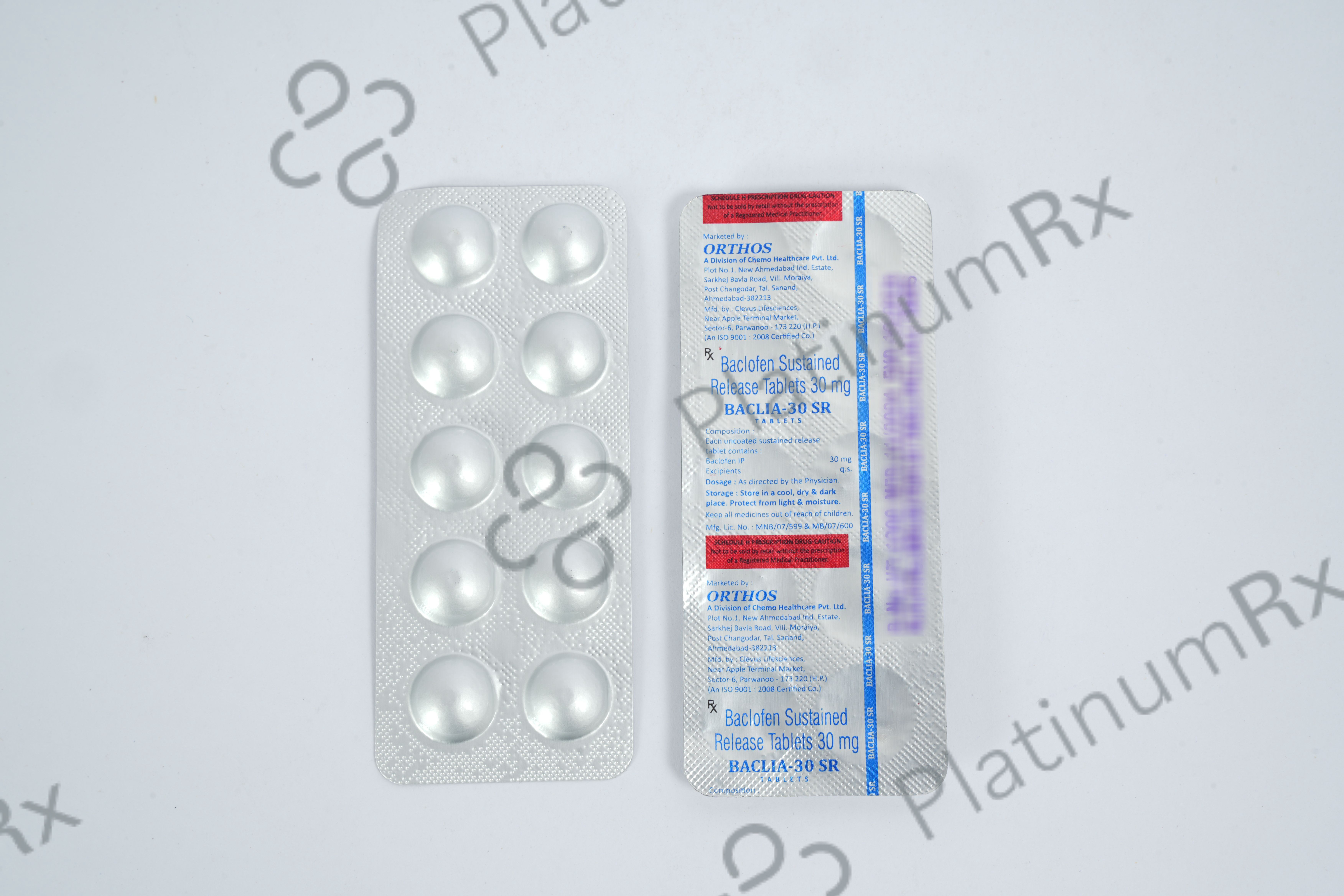 Baclia 30mg SR Tablet 10s