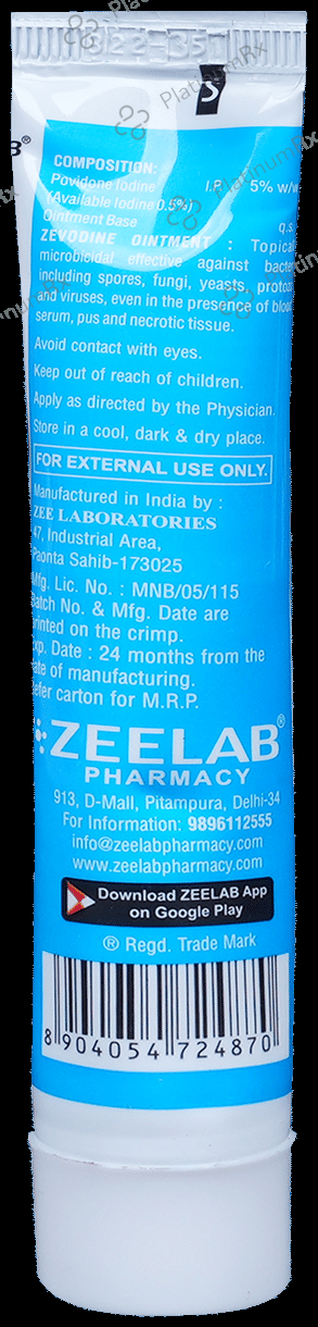 Zevodine Ointment
