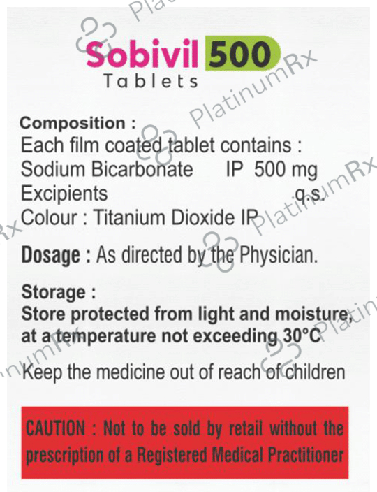 Sobivil 500 Tablet