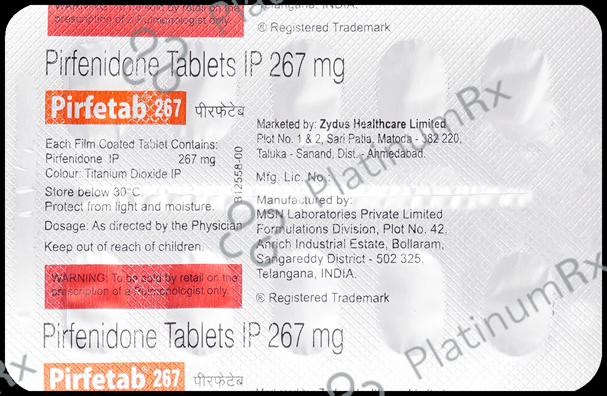 Pirfetab 267 Tablet