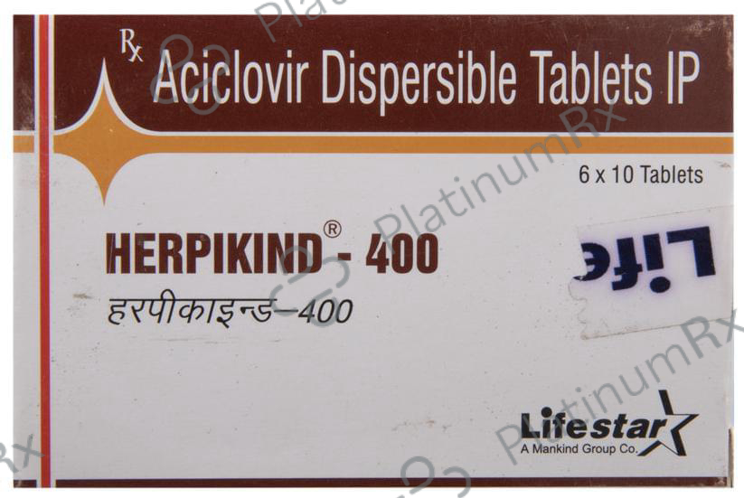Herpikind DT 400mg Tablet 10s