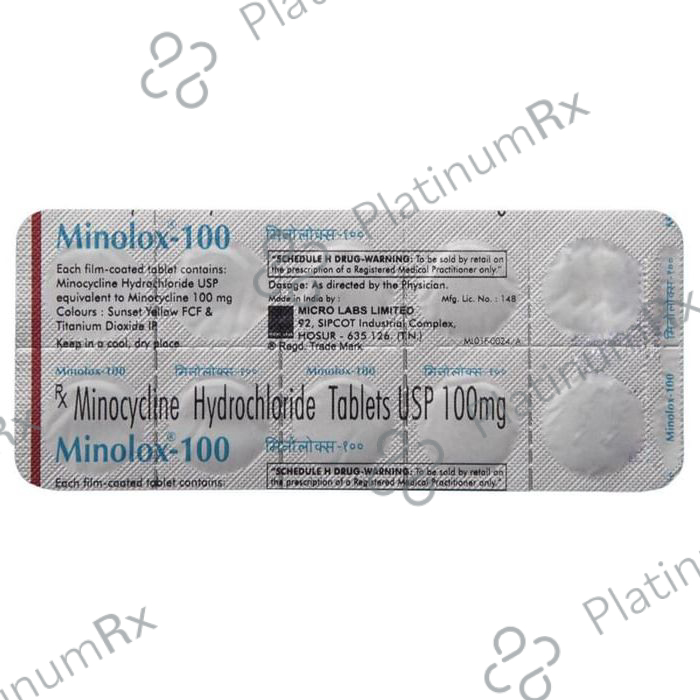 Minolox 100mg Tablet 10s