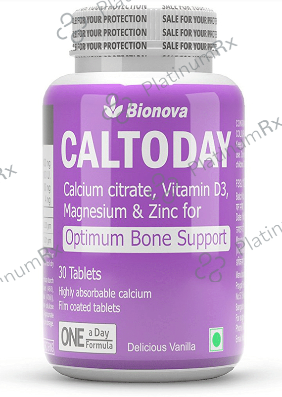 Bionova Caltoday Delicious Vanilla Tablet