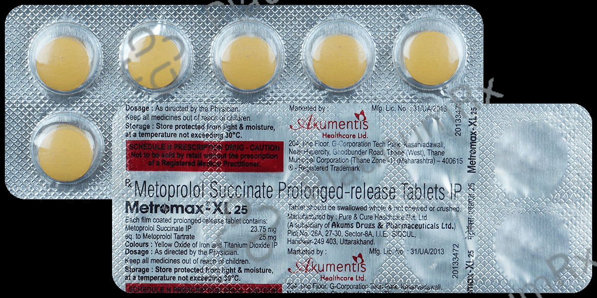 Metromax XL 25mg Tablet 10s