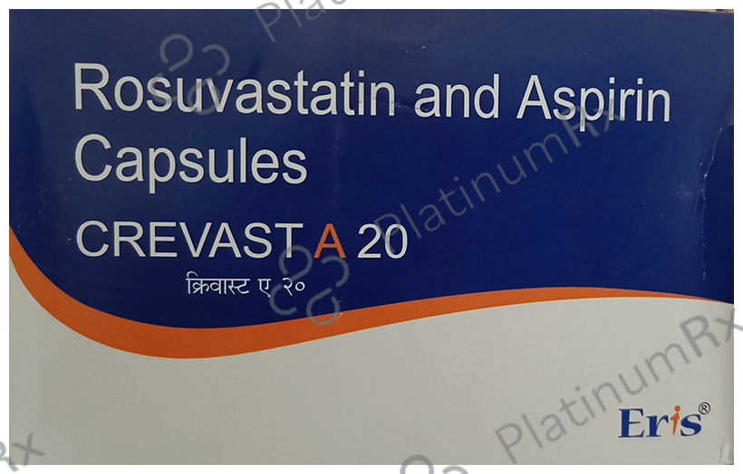 Crevast A 20mg/75mg Capsule