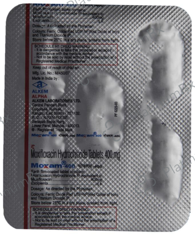 Moxam 400mg Tablet 5s